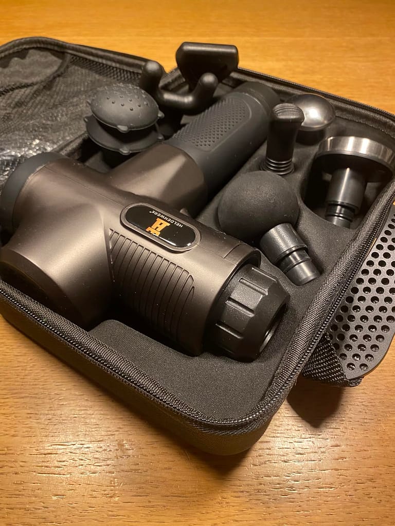 HELDENWERK – Pistolet do Masażu z 7 Głowicami i Funkcją Ogrzewania