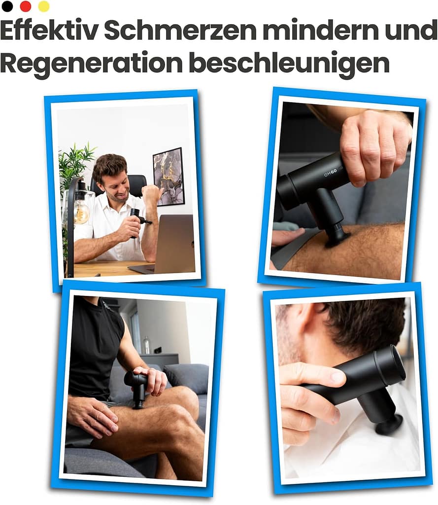 OrthoMechanik Go 2.0 Pistolet do Masażu – Twoje Kompaktowe Narzędzie Regeneracji i Relaksu